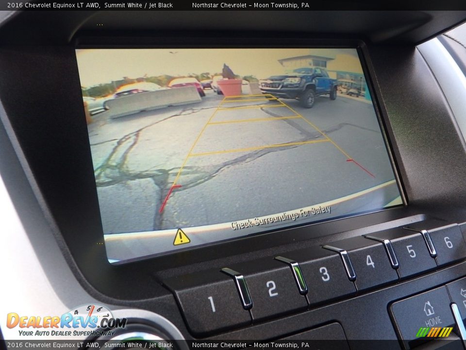 2016 Chevrolet Equinox LT AWD Summit White / Jet Black Photo #30