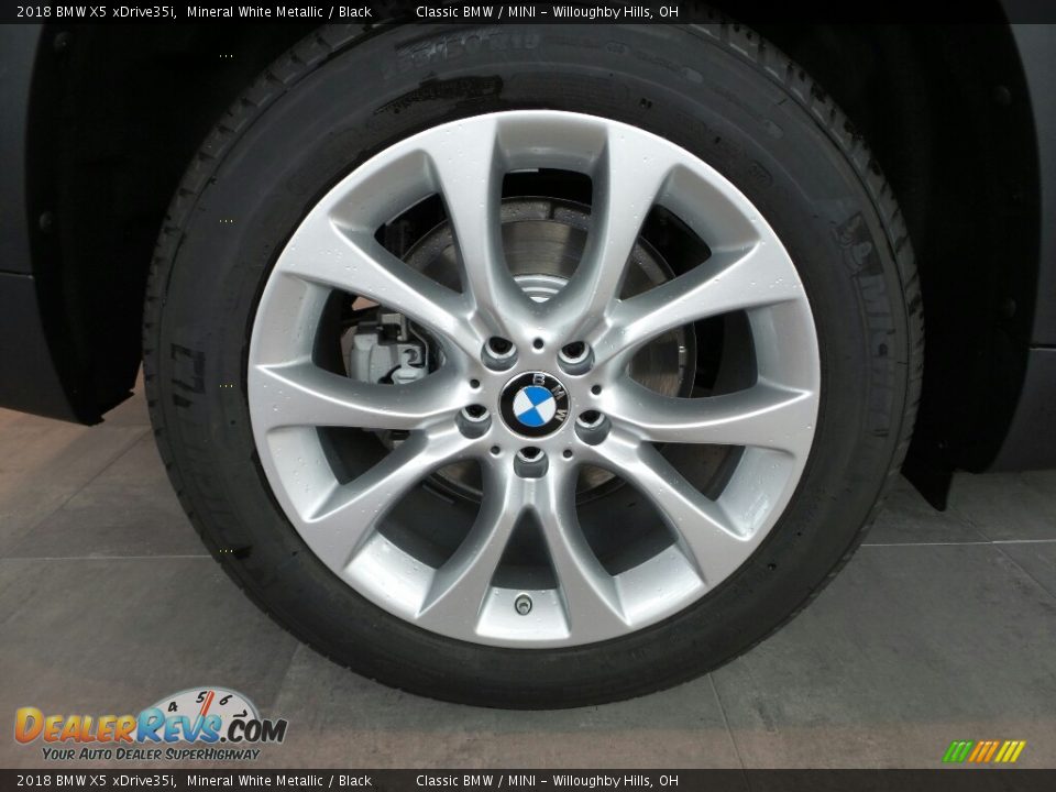 2018 BMW X5 xDrive35i Mineral White Metallic / Black Photo #4
