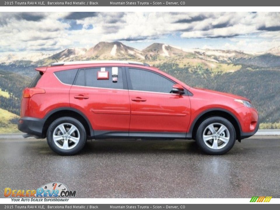 2015 Toyota RAV4 XLE Barcelona Red Metallic / Black Photo #2