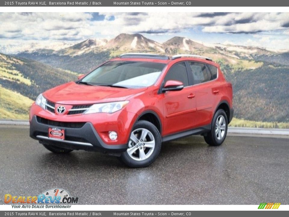 2015 Toyota RAV4 XLE Barcelona Red Metallic / Black Photo #5