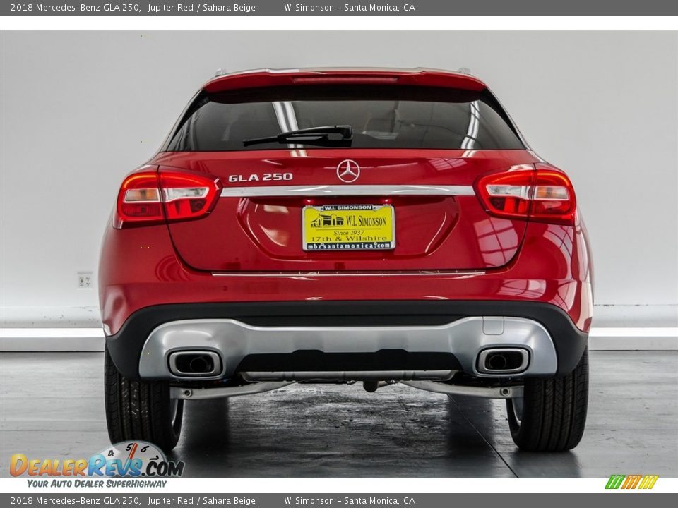 2018 Mercedes-Benz GLA 250 Jupiter Red / Sahara Beige Photo #4