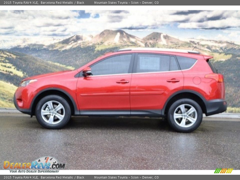 2015 Toyota RAV4 XLE Barcelona Red Metallic / Black Photo #6