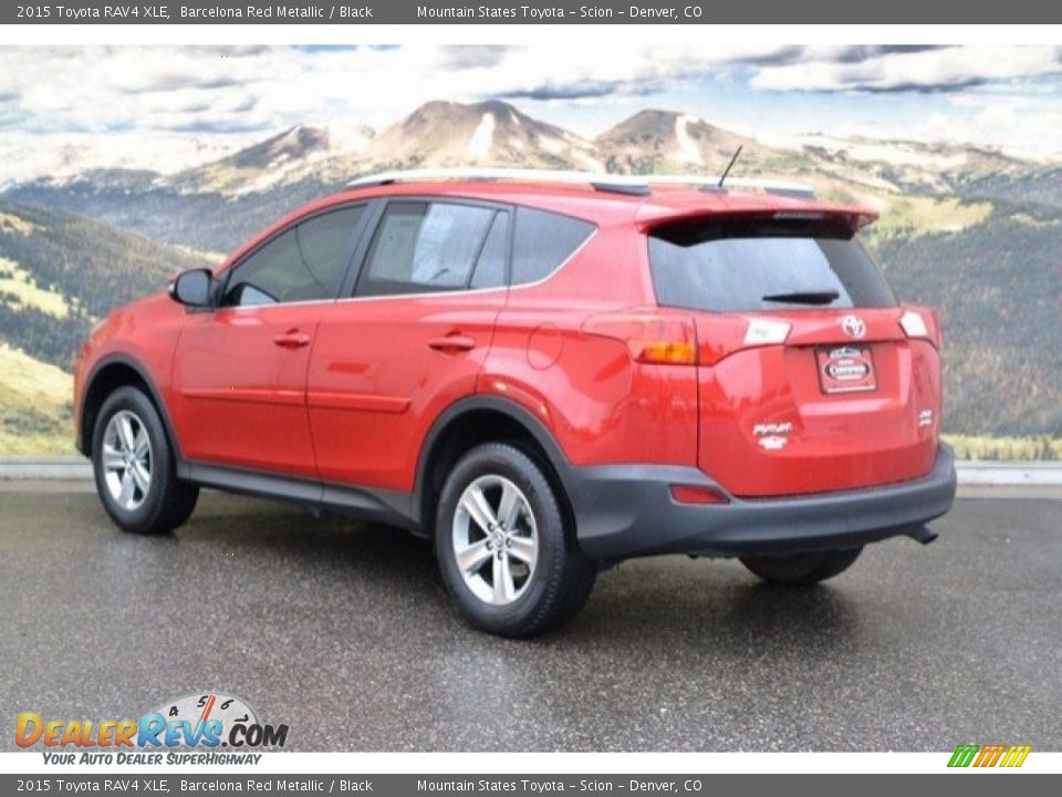 2015 Toyota RAV4 XLE Barcelona Red Metallic / Black Photo #8