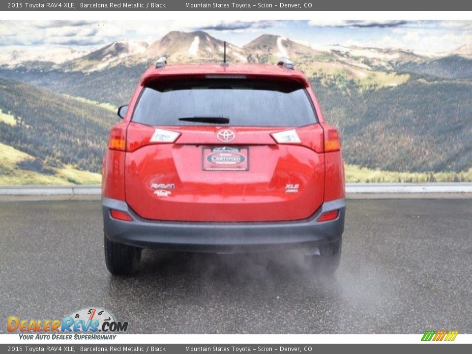 2015 Toyota RAV4 XLE Barcelona Red Metallic / Black Photo #9