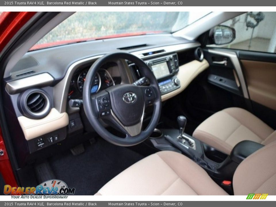2015 Toyota RAV4 XLE Barcelona Red Metallic / Black Photo #10