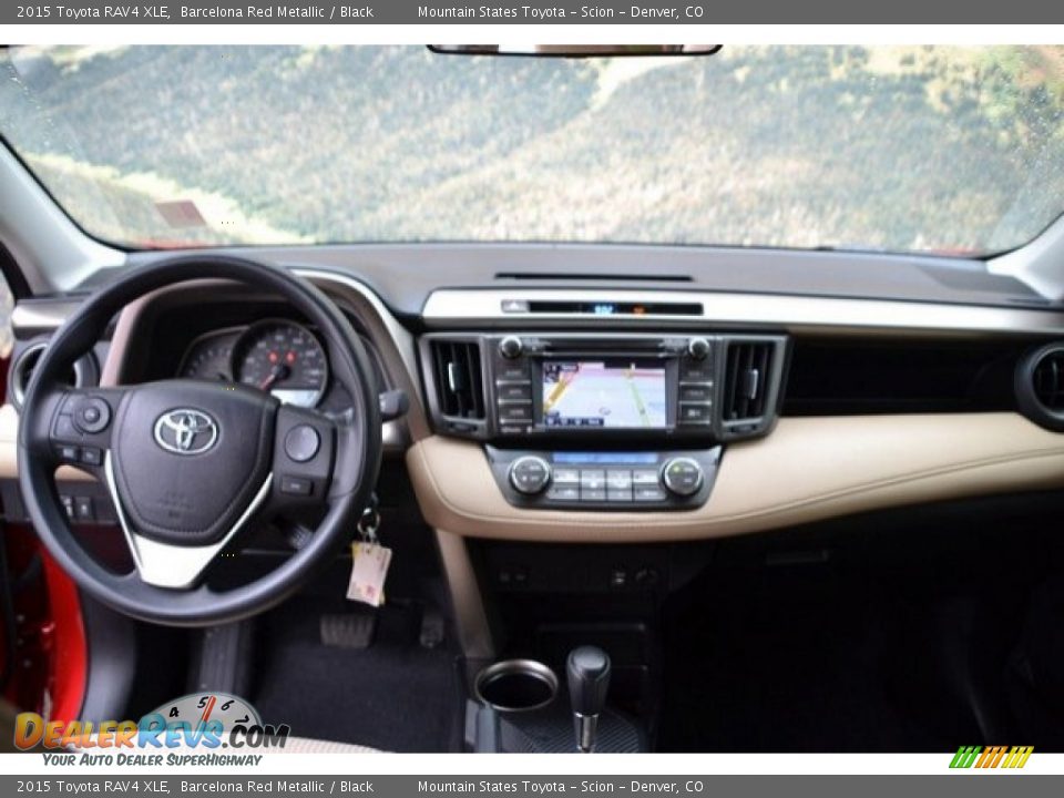 2015 Toyota RAV4 XLE Barcelona Red Metallic / Black Photo #13