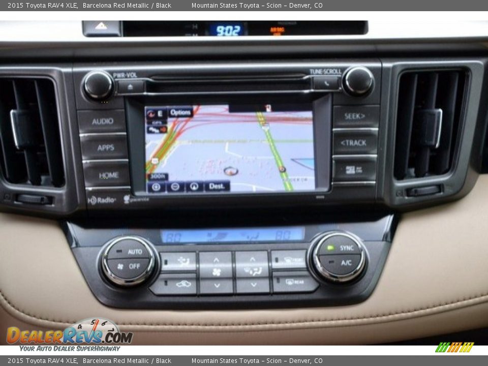 2015 Toyota RAV4 XLE Barcelona Red Metallic / Black Photo #16