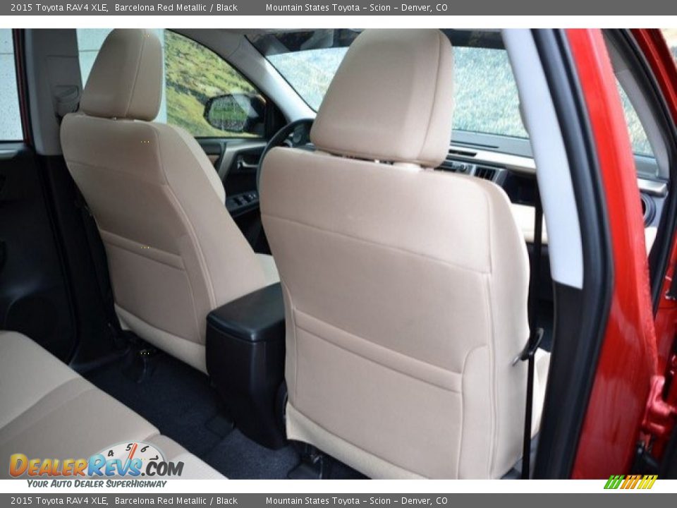 2015 Toyota RAV4 XLE Barcelona Red Metallic / Black Photo #22