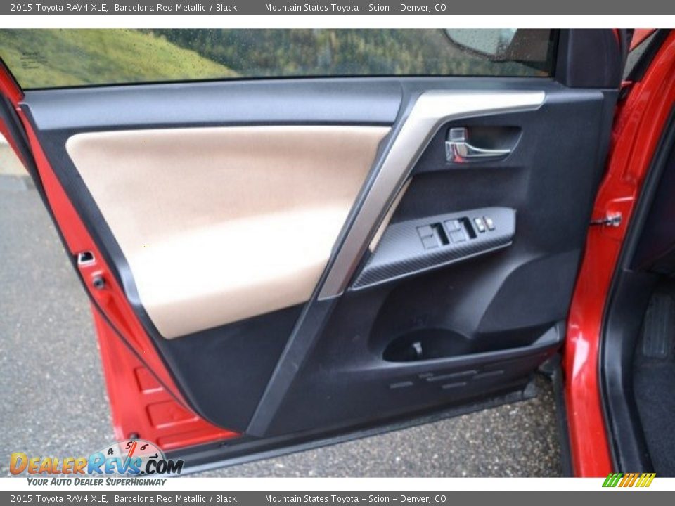 2015 Toyota RAV4 XLE Barcelona Red Metallic / Black Photo #25