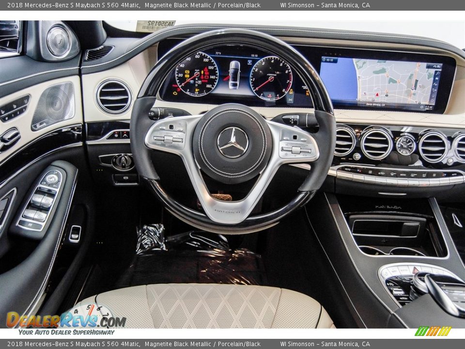 Dashboard of 2018 Mercedes-Benz S Maybach S 560 4Matic Photo #4