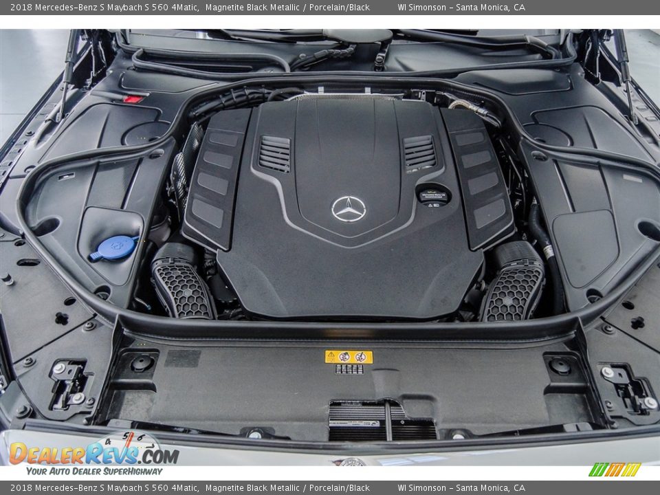 2018 Mercedes-Benz S Maybach S 560 4Matic 4.0 Liter biturbo DOHC 32-Valve VVT V8 Engine Photo #9