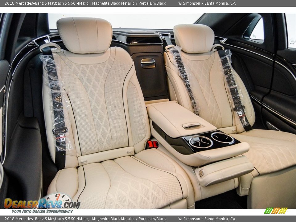 Rear Seat of 2018 Mercedes-Benz S Maybach S 560 4Matic Photo #13