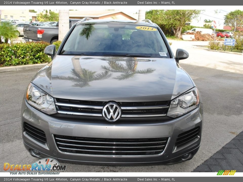 2014 Volkswagen Touareg V6 Lux 4Motion Canyon Gray Metallic / Black Anthracite Photo #3
