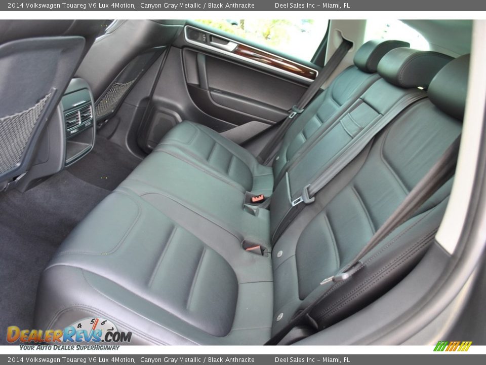 2014 Volkswagen Touareg V6 Lux 4Motion Canyon Gray Metallic / Black Anthracite Photo #12