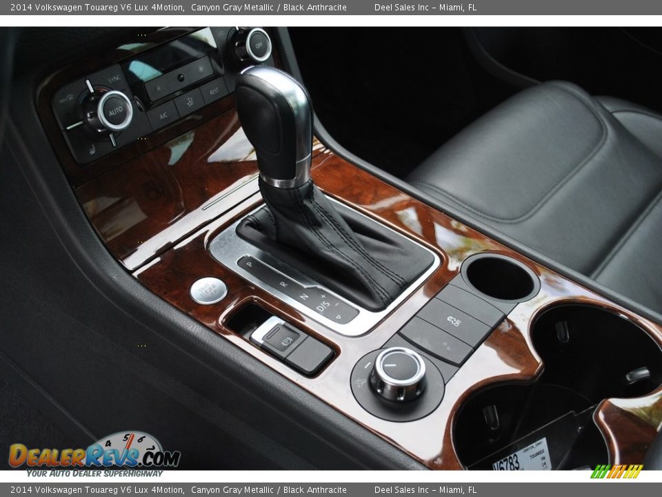 2014 Volkswagen Touareg V6 Lux 4Motion Canyon Gray Metallic / Black Anthracite Photo #16