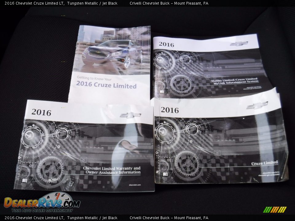 2016 Chevrolet Cruze Limited LT Tungsten Metallic / Jet Black Photo #32