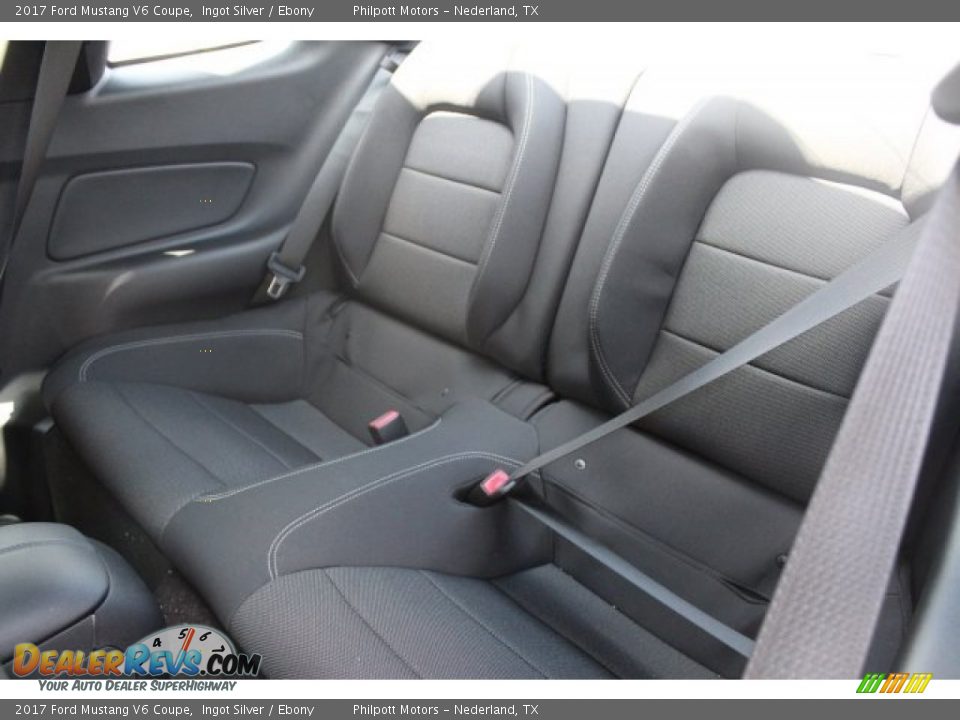 2017 Ford Mustang V6 Coupe Ingot Silver / Ebony Photo #13