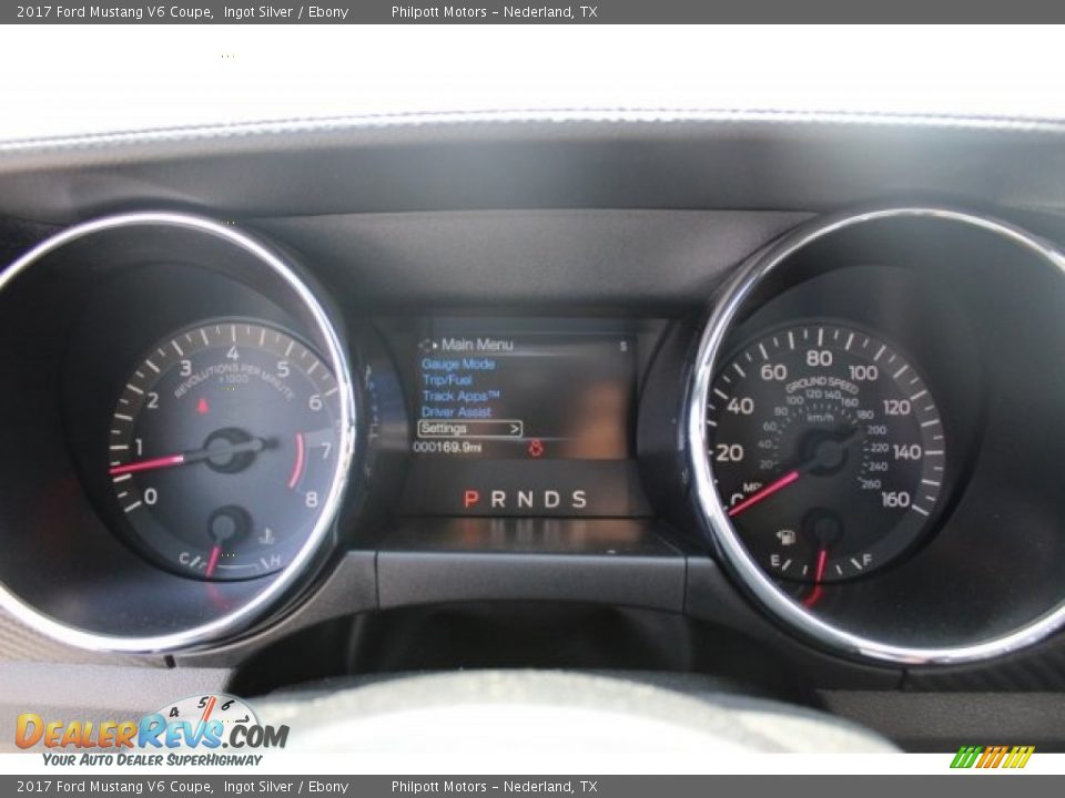 2017 Ford Mustang V6 Coupe Ingot Silver / Ebony Photo #20