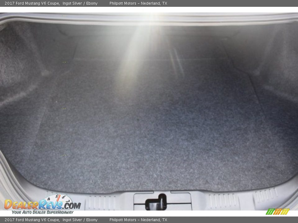 2017 Ford Mustang V6 Coupe Ingot Silver / Ebony Photo #21