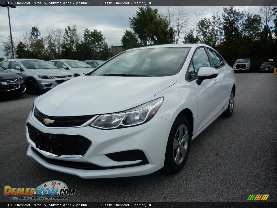 2018 Chevrolet Cruze LS Summit White / Jet Black Photo #1