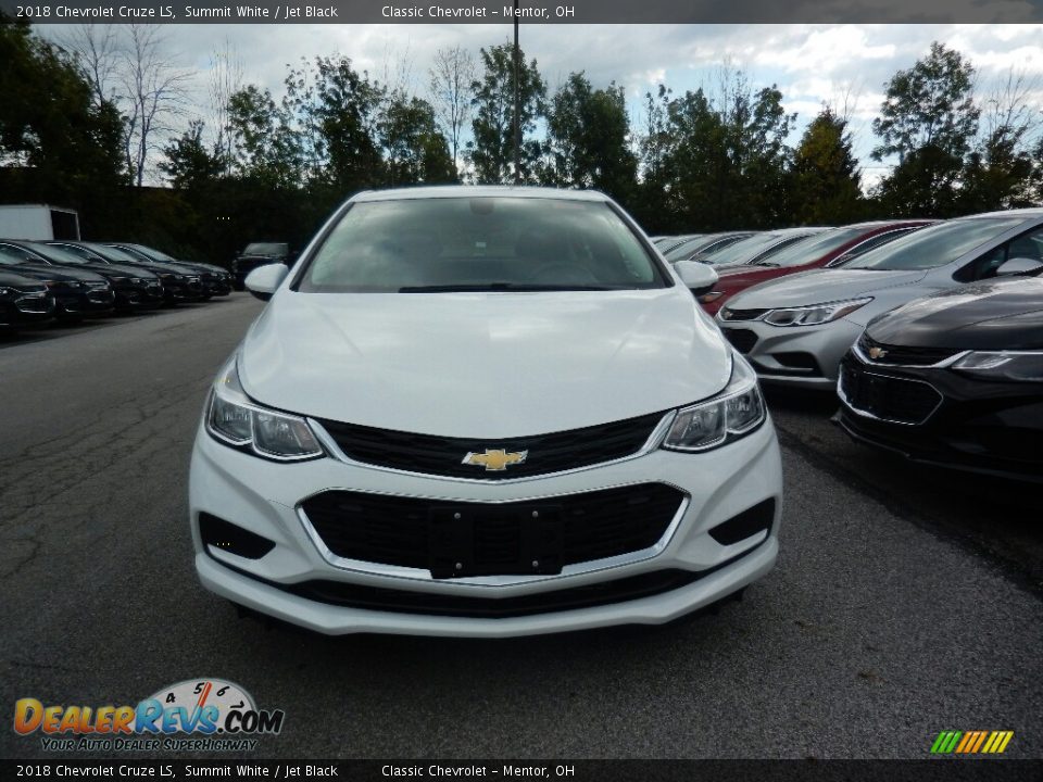2018 Chevrolet Cruze LS Summit White / Jet Black Photo #2
