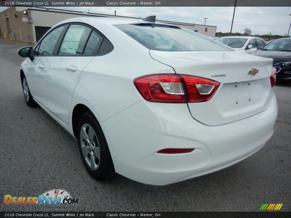 2018 Chevrolet Cruze LS Summit White / Jet Black Photo #5