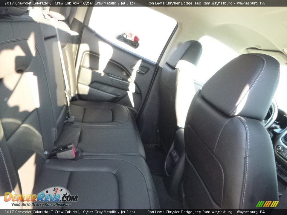 2017 Chevrolet Colorado LT Crew Cab 4x4 Cyber Gray Metallic / Jet Black Photo #12