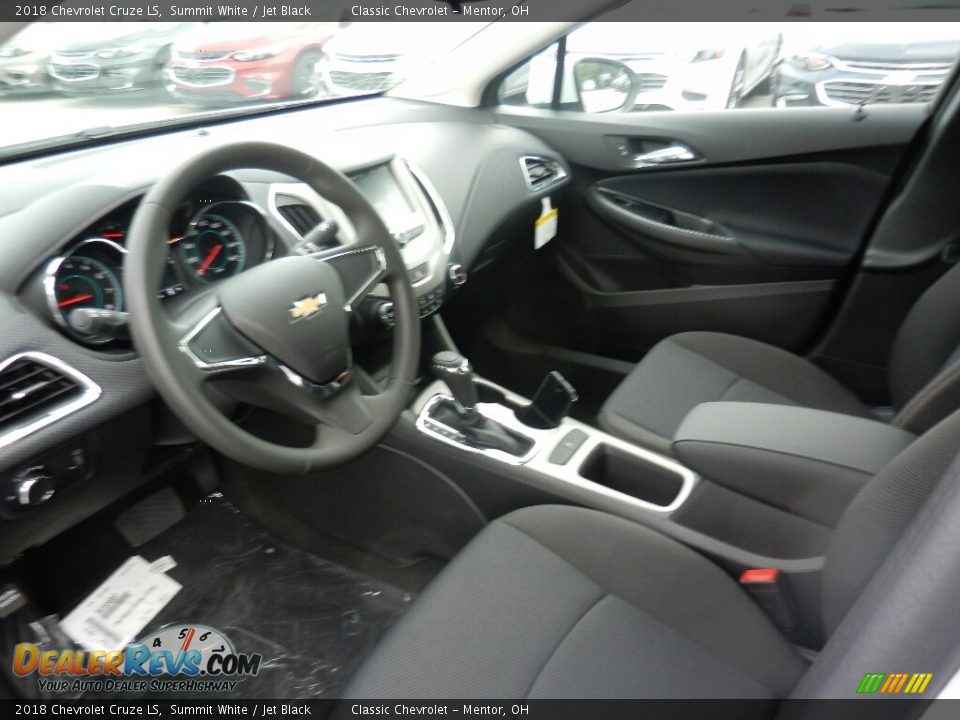 2018 Chevrolet Cruze LS Summit White / Jet Black Photo #7