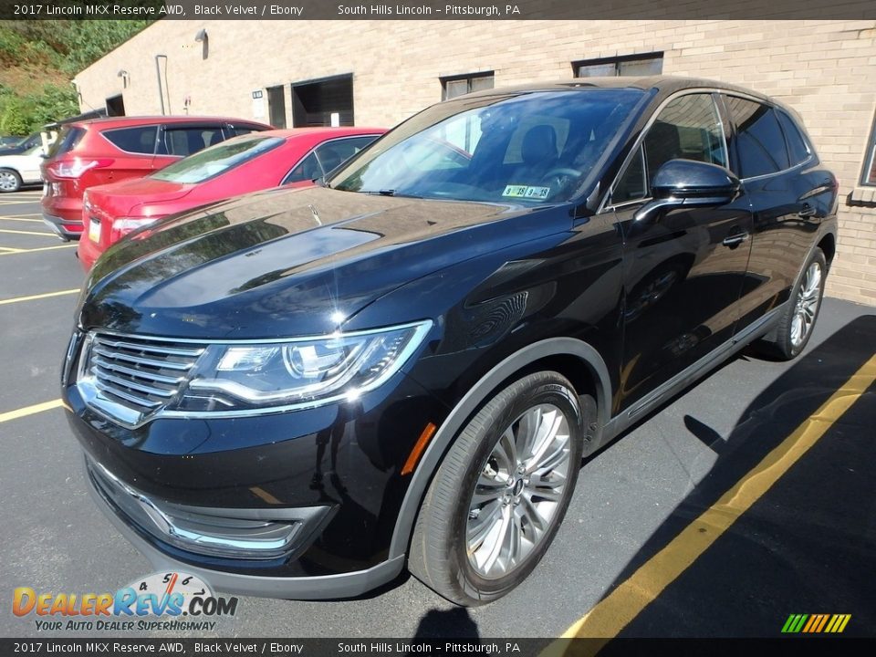 2017 Lincoln MKX Reserve AWD Black Velvet / Ebony Photo #1