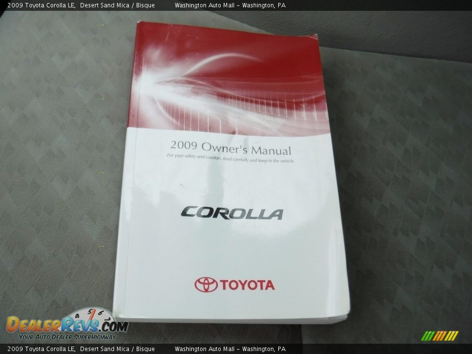 2009 Toyota Corolla LE Desert Sand Mica / Bisque Photo #21
