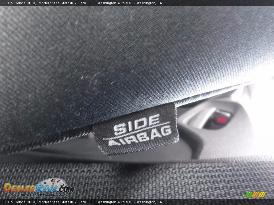 2015 Honda Fit LX Modern Steel Metallic / Black Photo #14