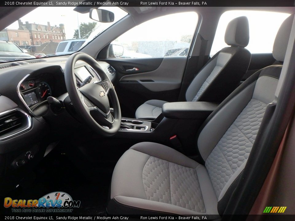 2018 Chevrolet Equinox LS Sandy Ridge Metallic / Medium Ash Gray Photo #11