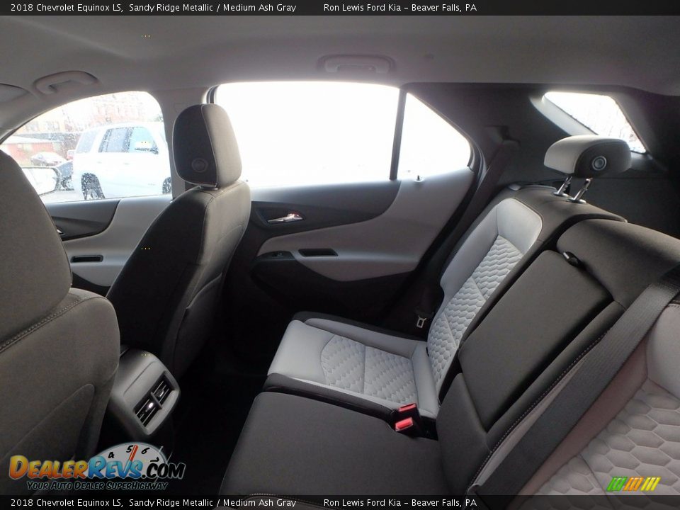 2018 Chevrolet Equinox LS Sandy Ridge Metallic / Medium Ash Gray Photo #12