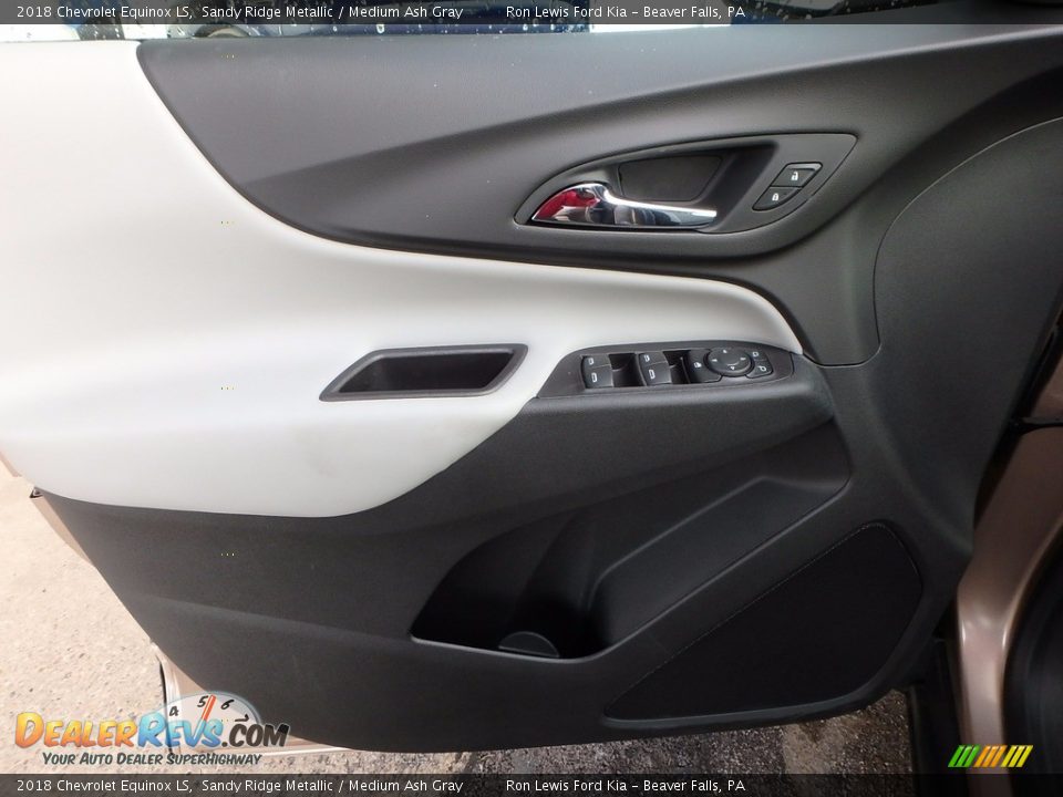 2018 Chevrolet Equinox LS Sandy Ridge Metallic / Medium Ash Gray Photo #14