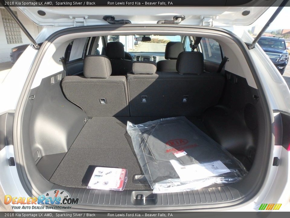 2018 Kia Sportage LX AWD Sparkling Silver / Black Photo #4
