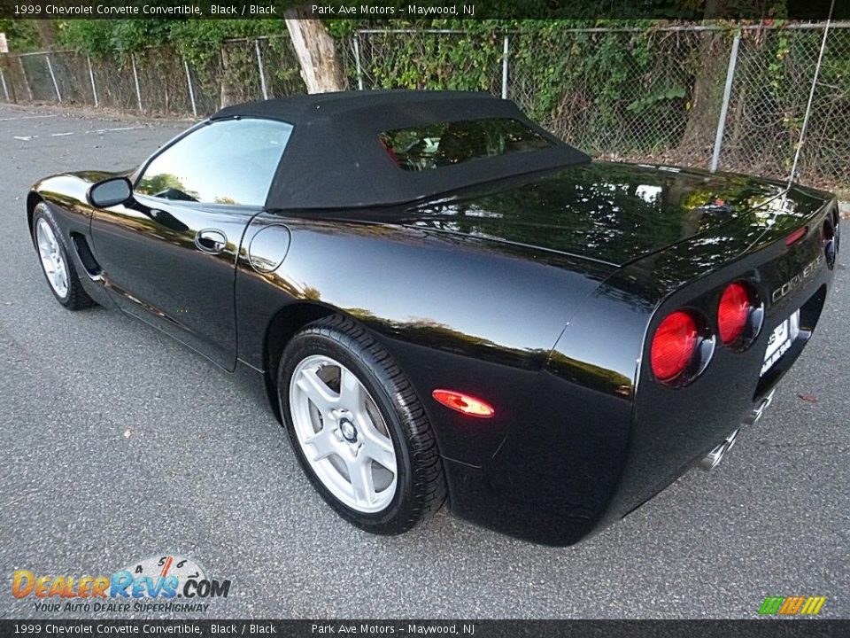 1999 Chevrolet Corvette Convertible Black / Black Photo #3