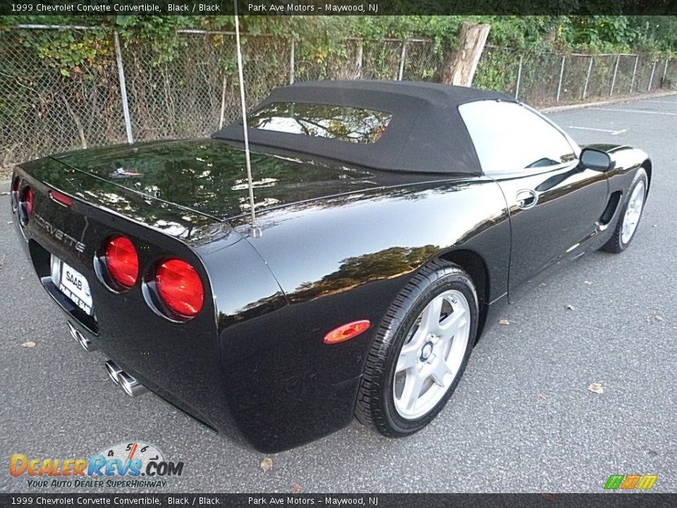 1999 Chevrolet Corvette Convertible Black / Black Photo #5