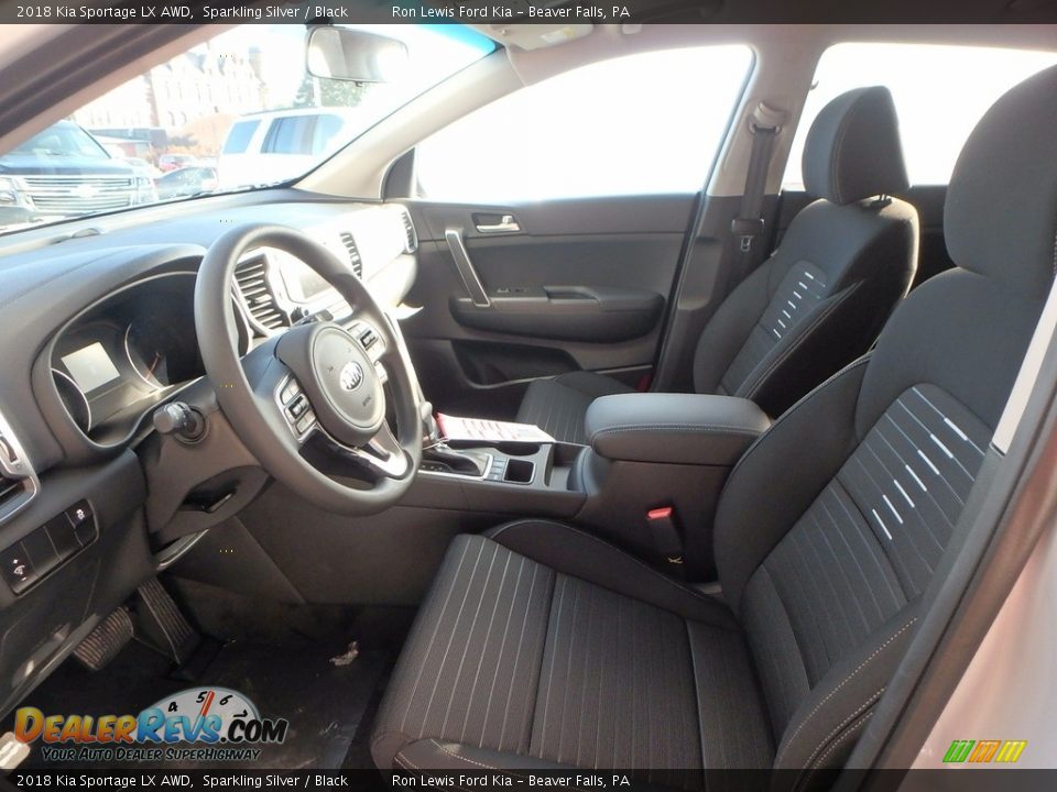 2018 Kia Sportage LX AWD Sparkling Silver / Black Photo #11