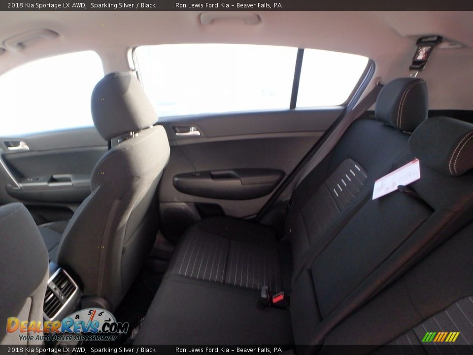 2018 Kia Sportage LX AWD Sparkling Silver / Black Photo #12