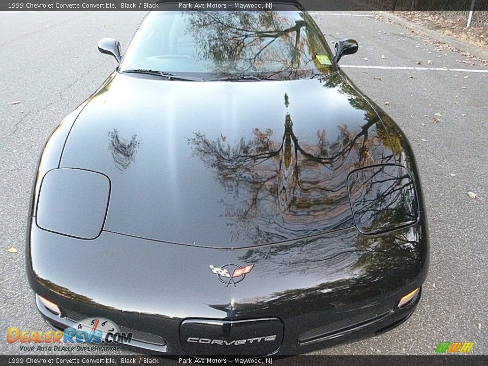 1999 Chevrolet Corvette Convertible Black / Black Photo #8