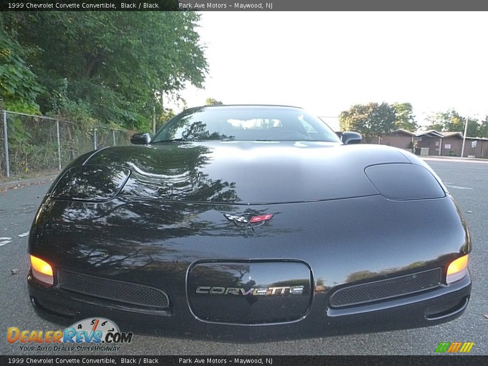 1999 Chevrolet Corvette Convertible Black / Black Photo #9