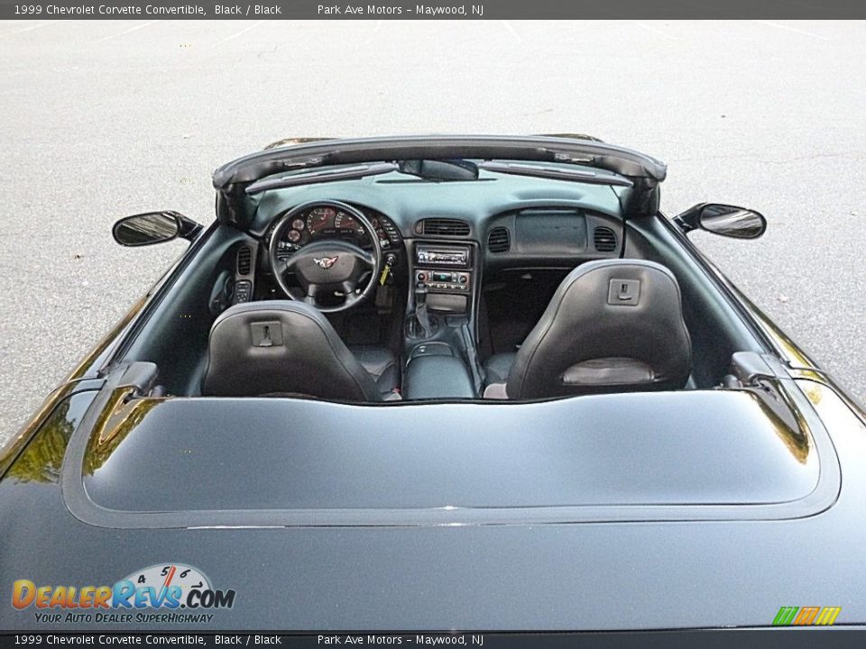 1999 Chevrolet Corvette Convertible Black / Black Photo #12
