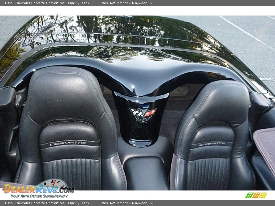 1999 Chevrolet Corvette Convertible Black / Black Photo #13