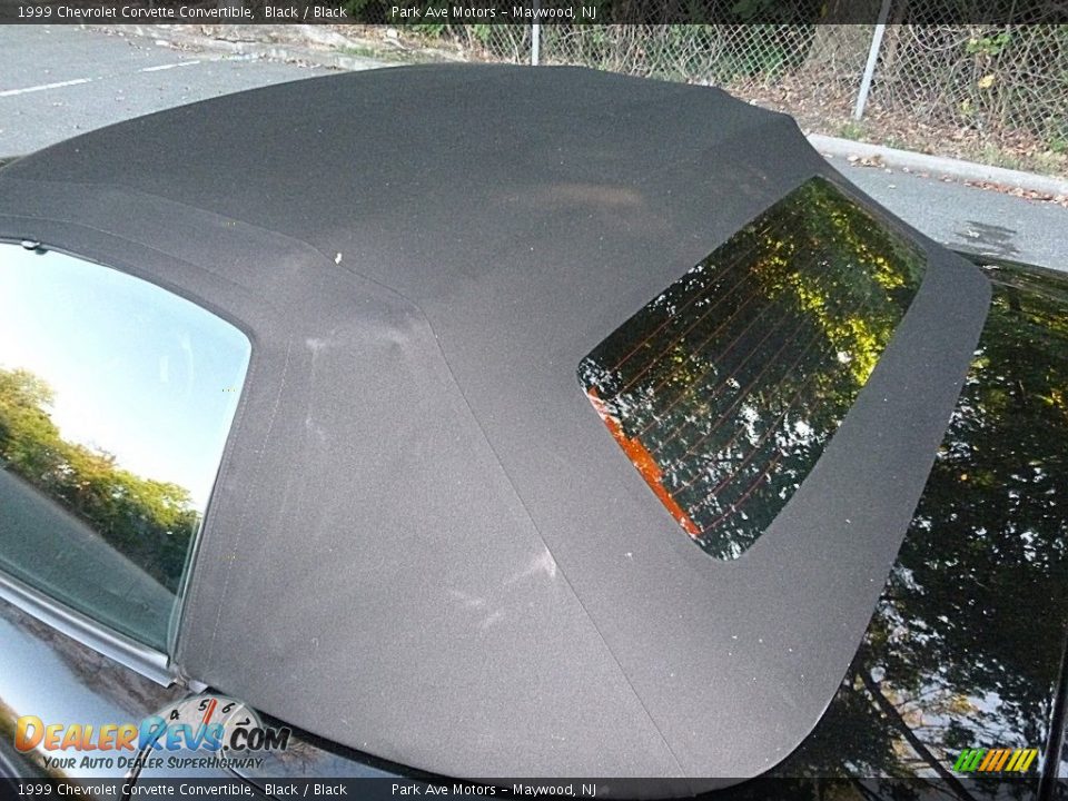 1999 Chevrolet Corvette Convertible Black / Black Photo #14