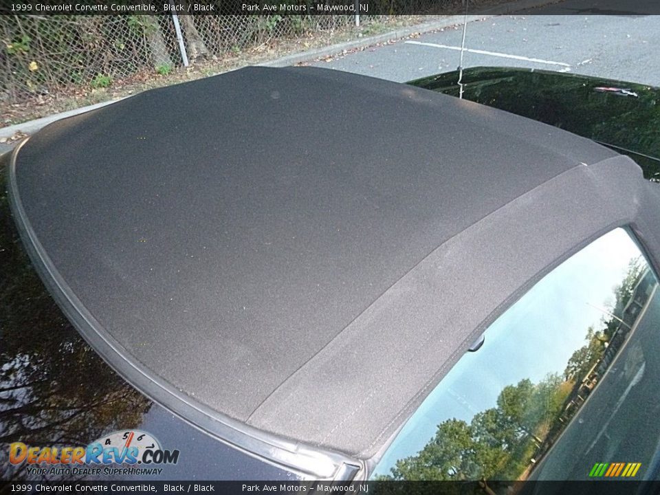 1999 Chevrolet Corvette Convertible Black / Black Photo #15