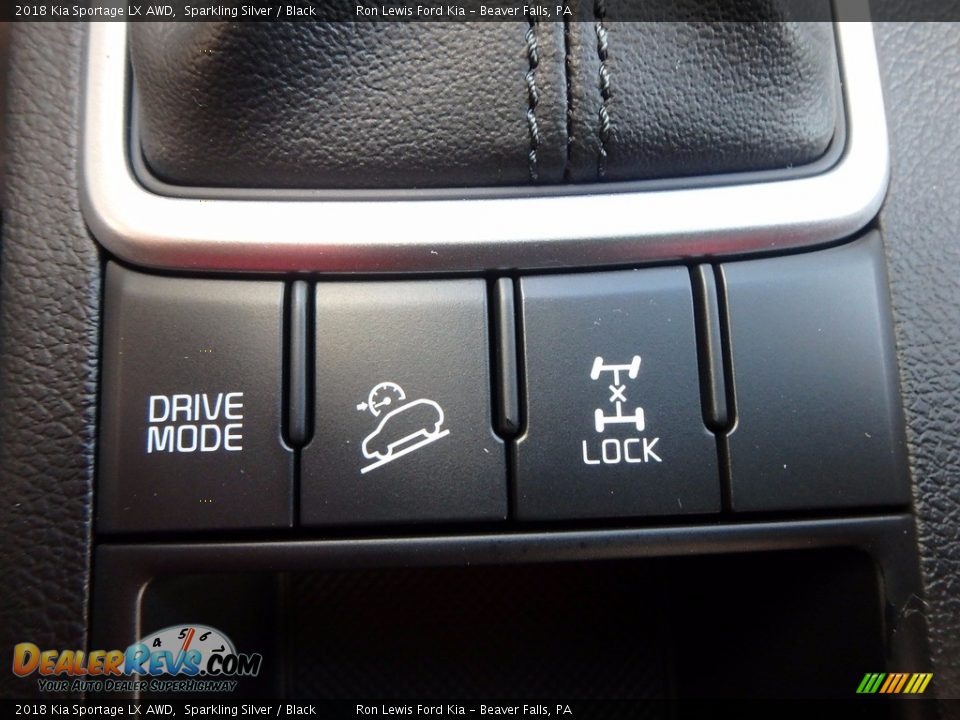 2018 Kia Sportage LX AWD Sparkling Silver / Black Photo #18