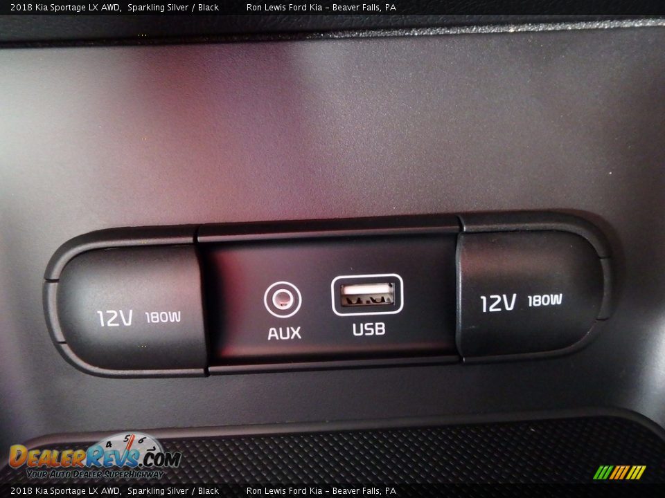2018 Kia Sportage LX AWD Sparkling Silver / Black Photo #19