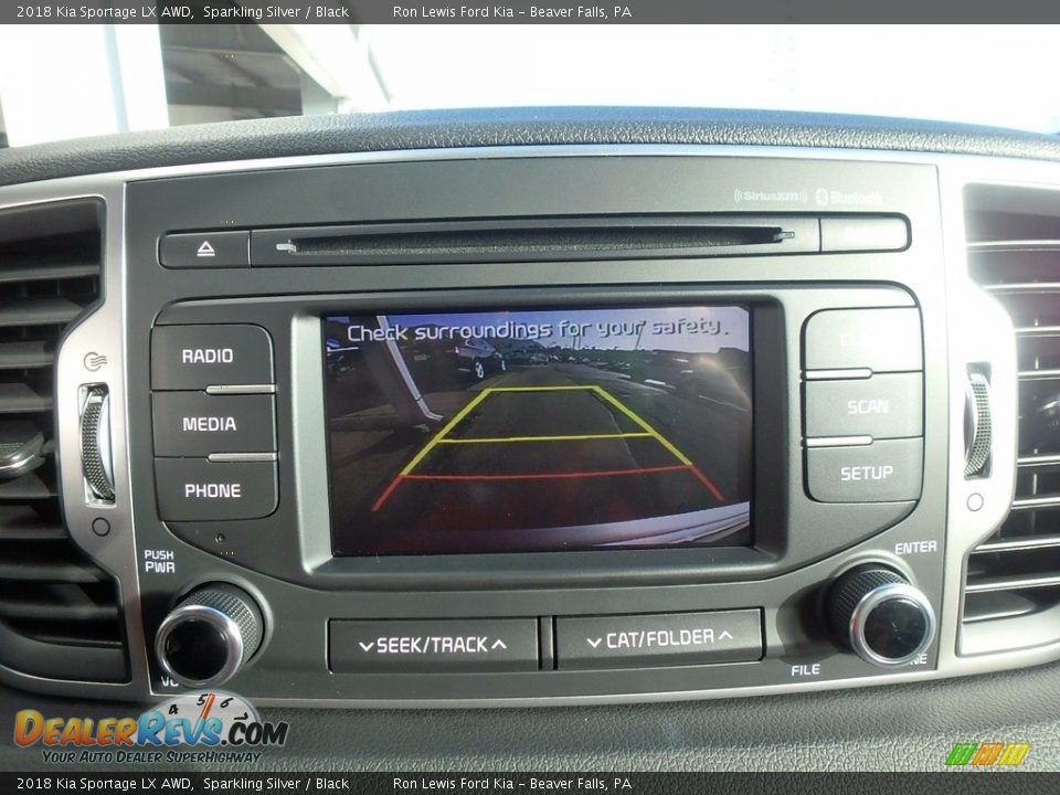 2018 Kia Sportage LX AWD Sparkling Silver / Black Photo #20