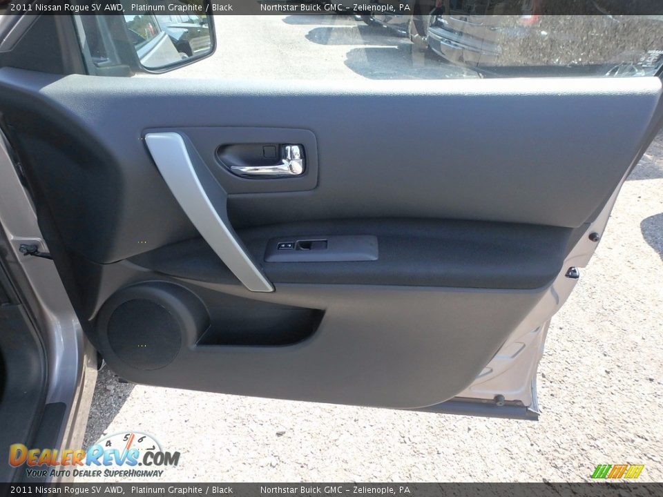 2011 Nissan Rogue SV AWD Platinum Graphite / Black Photo #7