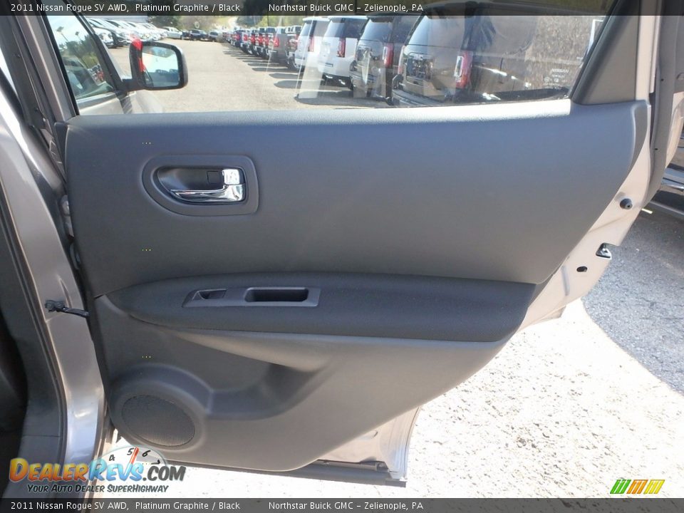 2011 Nissan Rogue SV AWD Platinum Graphite / Black Photo #8